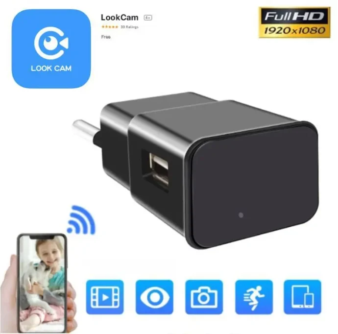 ⁦كاميرا شاحن USB الخفية الحل الذكي للمراقبة السرية والآمنة⁩ - الصورة ⁦4⁩