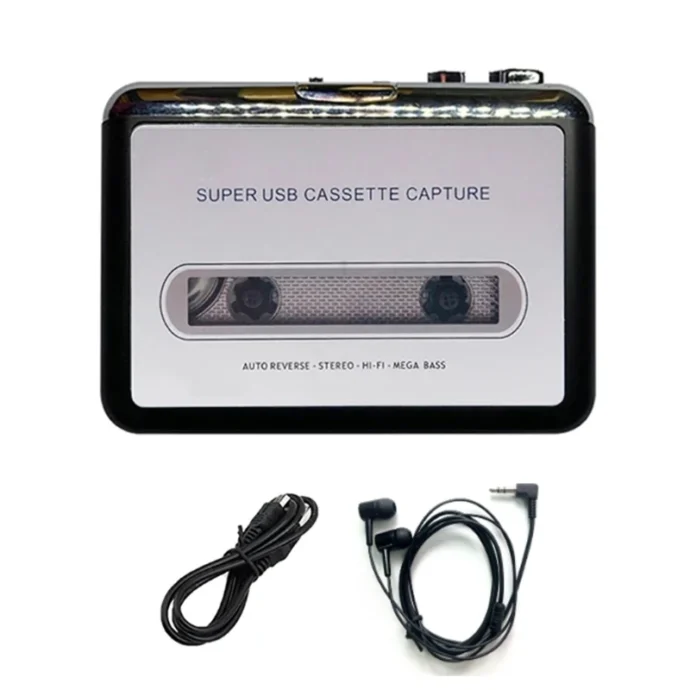 ⁦جهاز تحويل الكاسيط القديم  إلى MP3 (ملف رقمي على الهاتف او الحاسوب)⁩ - الصورة ⁦5⁩