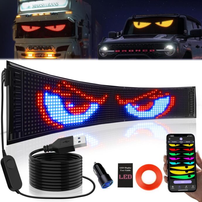 شاشة ماتريكس LED الذكية للسيارات