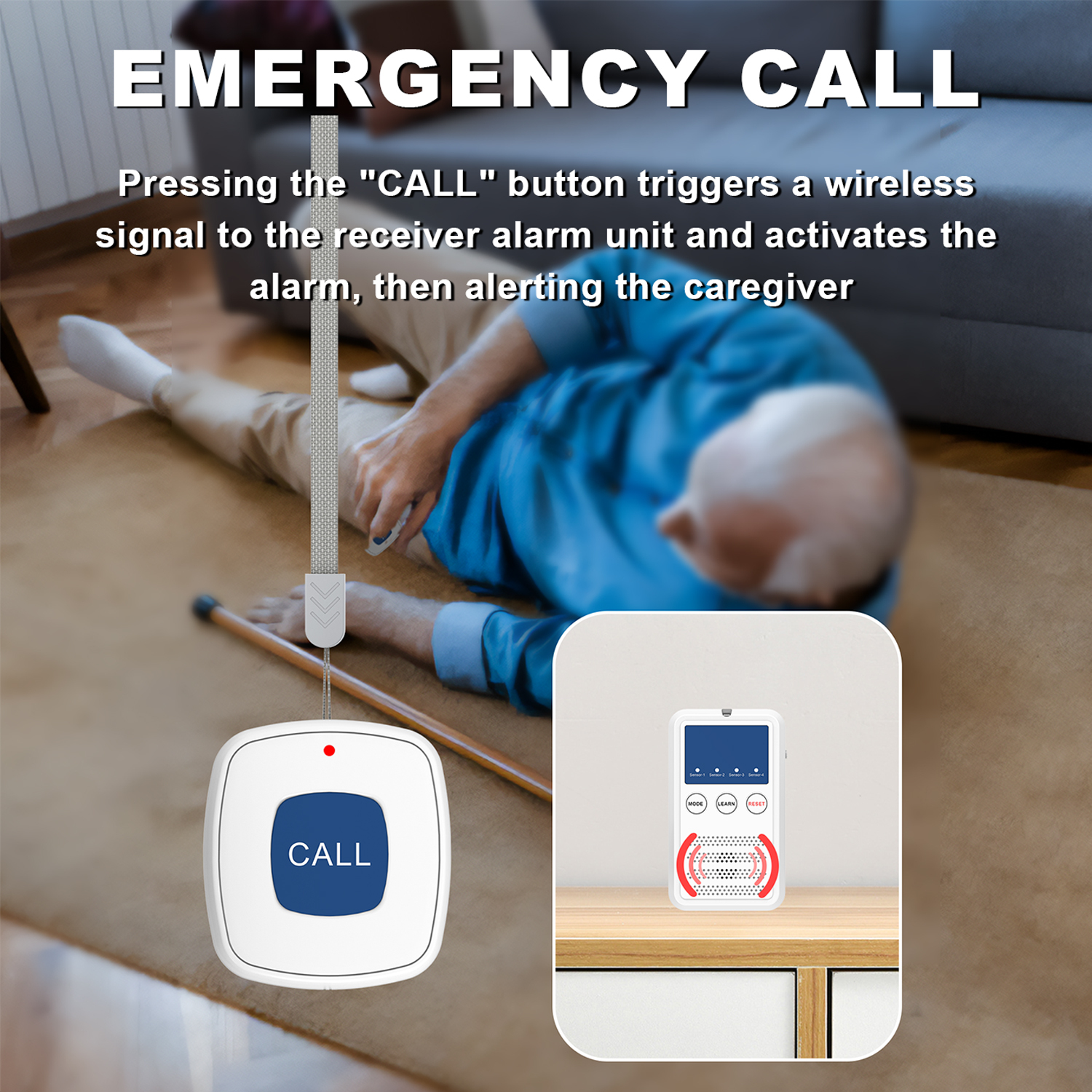 جهاز إنذار مغادرة السرير Bed Exit Alarm - الصورة 4