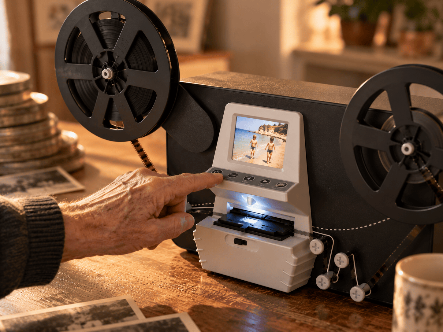 Super Film Scanner لتحويل الأفلام القديمة لمقاطع رقمية - الصورة 7